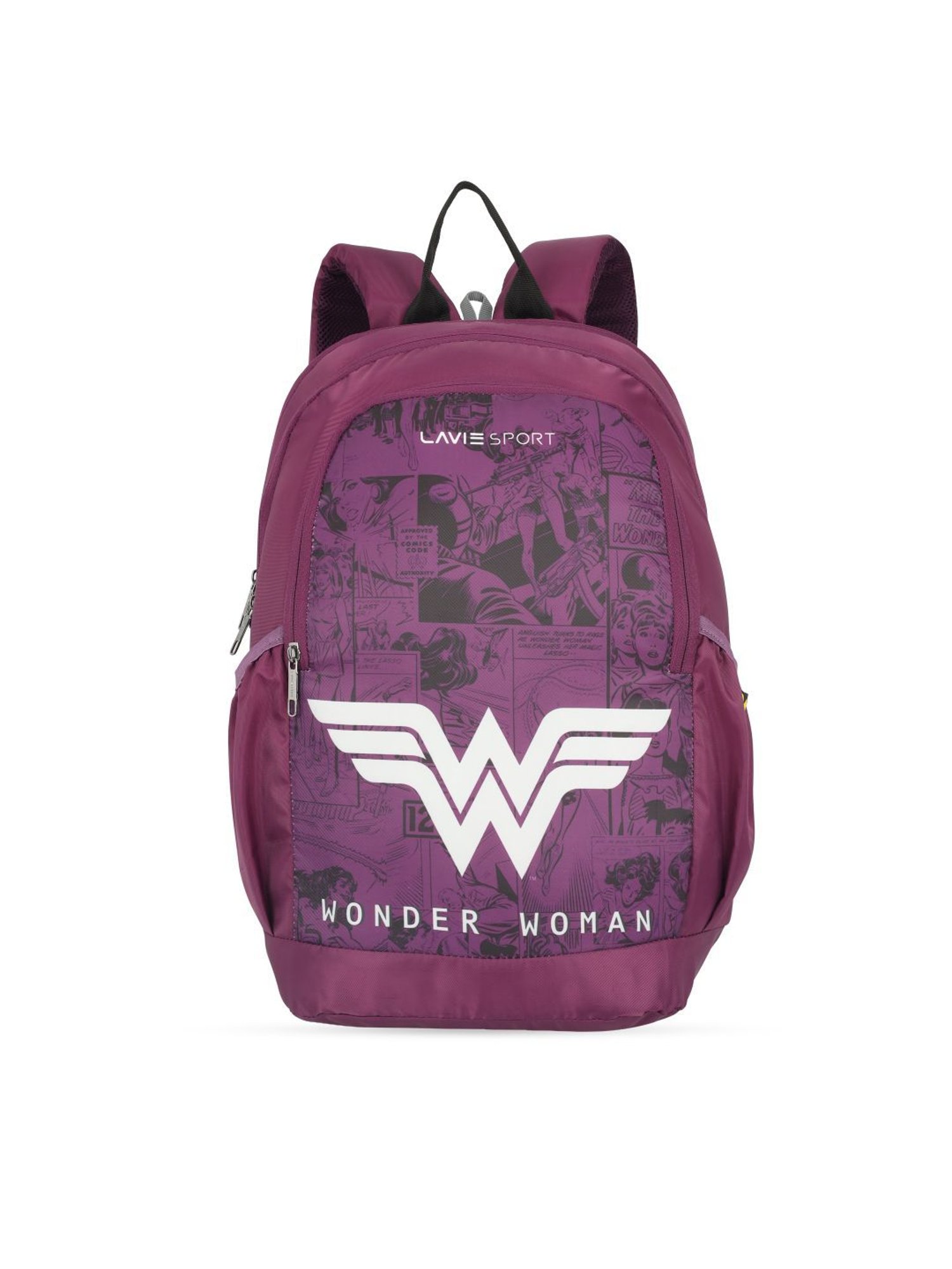 LAVIE SPORT Maroon Printed Laptop Backpack