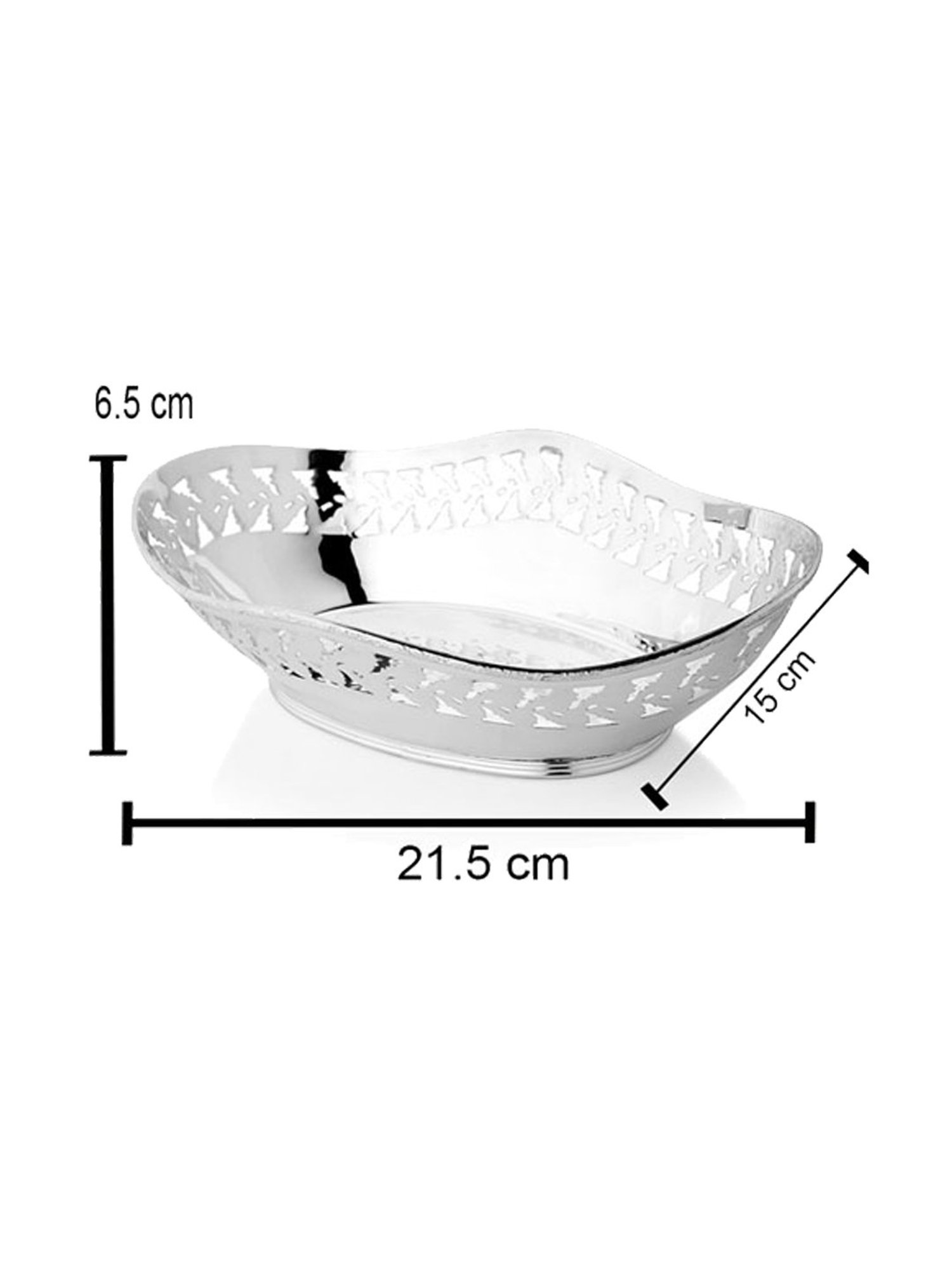 Episode Silver Plated Bowl Oval Small