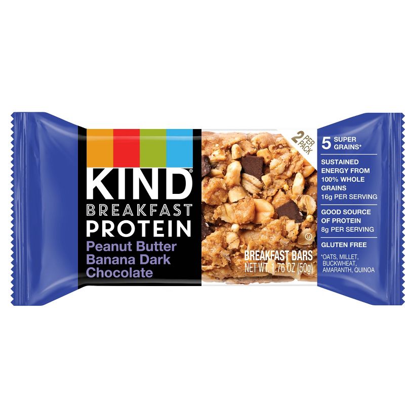 KIND Peanut Butter Banana Dark Chocolate Protein Bars - 4ct