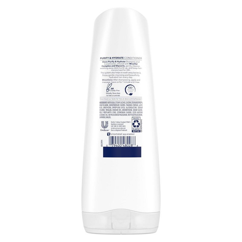 Dove Beauty Care & Protect Purify & Hydrate Moisturizing Conditioner - 12 fl oz