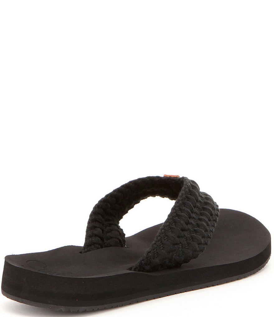 Reef Cushion Threads Woven Flip Flops