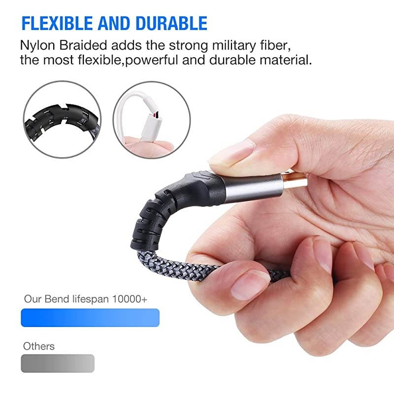 4K60Hz HDMI Cable 10ft3M High Speed 18Gbps HDMI 20 Cable Nylon Braided Supports Ethernet 4K HDR 2160p 1080p 3D HDCP 22 ARC HDTV Projector Monitor PS 34 Bluray