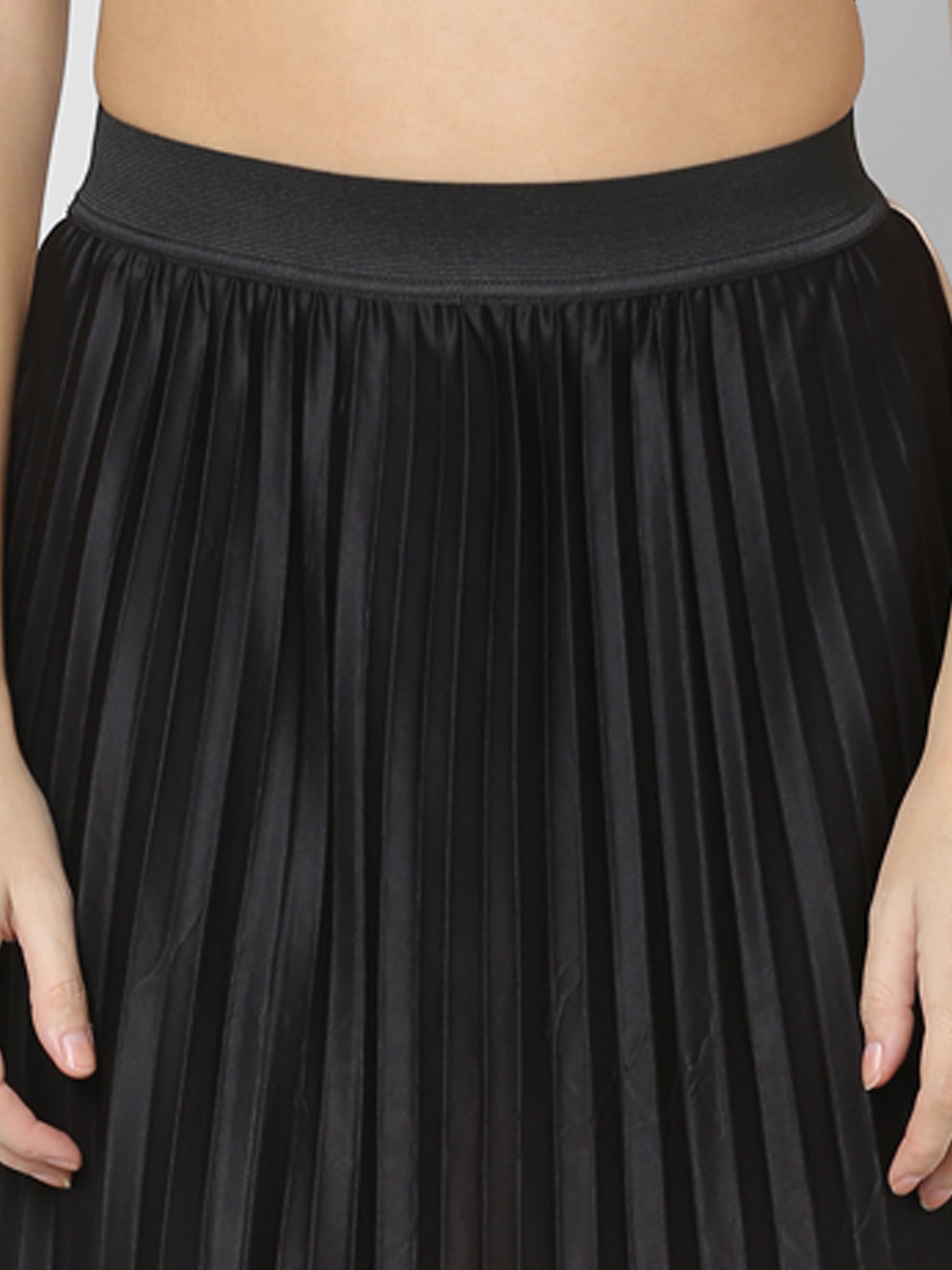 Only Black & Beige Maxi Skirt