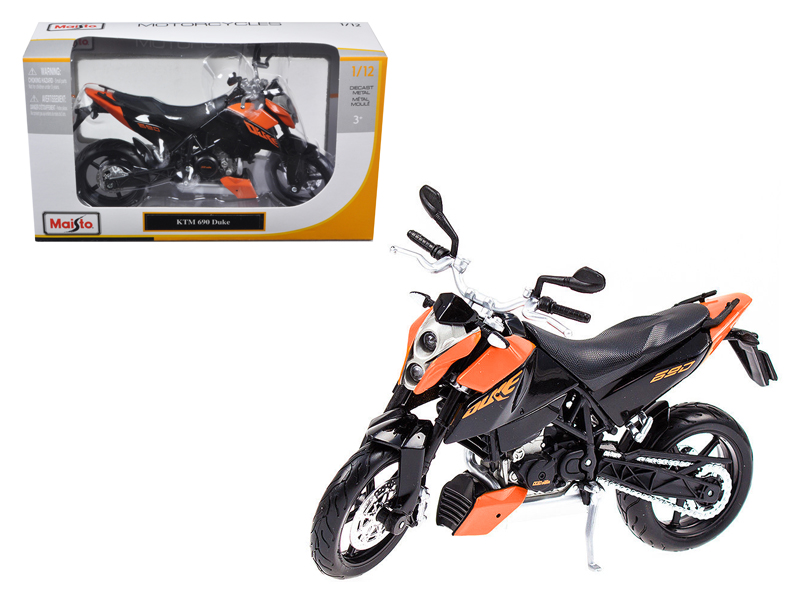 KTM 1290 Super Duke R Orange 1/12 Diecast Motorcycle Model by Maisto