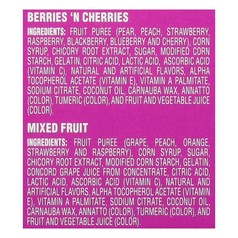 Welch's Reduced Sugar Fruit Snack Combo - 14.4oz/18ct