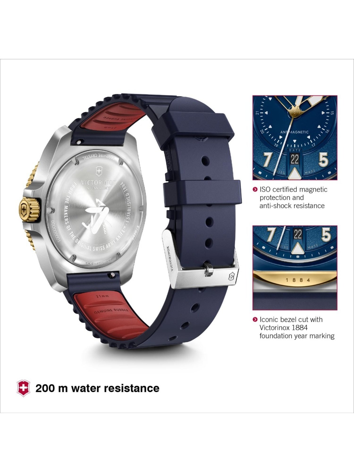 VICTORINOX V242013 Journey 1884 Analog Watch for Men