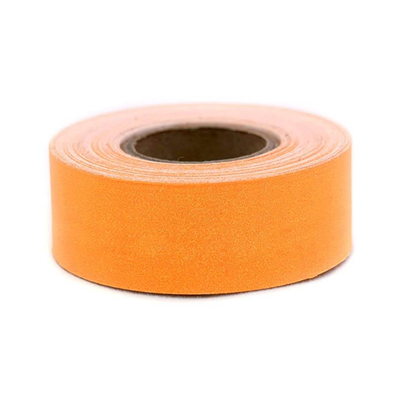 1 inch Color-Code Labeling Tape, 500 inch Roll, Orange