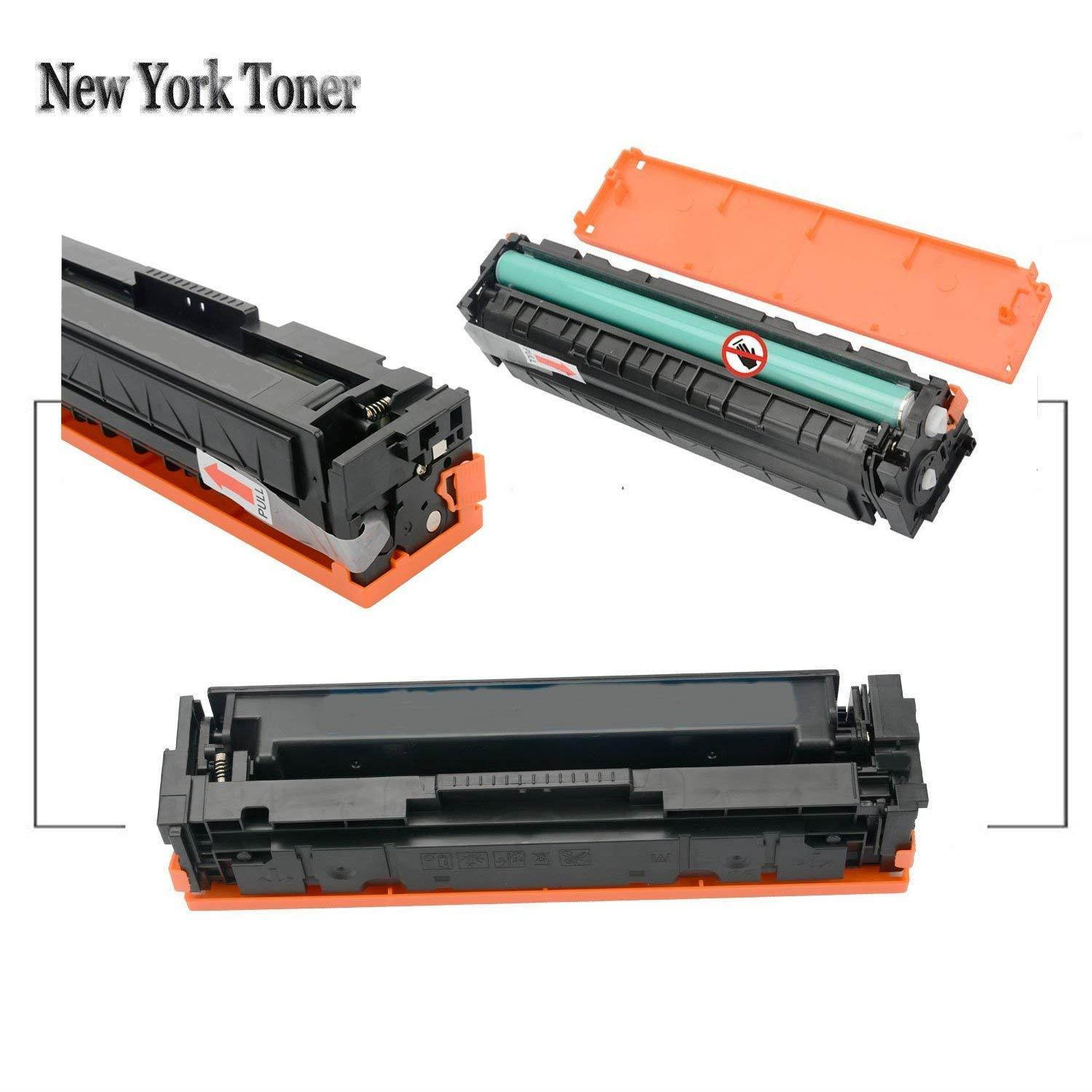 NYT Compatible Replacement for Canon 045H Toner Cartridge Set High Yield for Canon ImageCLASS LBP611Cn, LBP612cdw, MF632Cdw, MF634Cdw (0461C001CTA, 0459C001CTA 0457C001CTA, 0455C001CTA) - BCYM