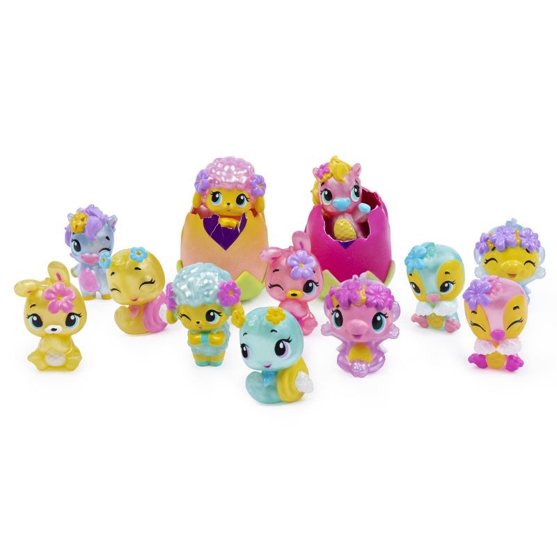 Hatchimals CollEGGtibles - Spring Basket with 6 Hatchimals CollEGGtibles