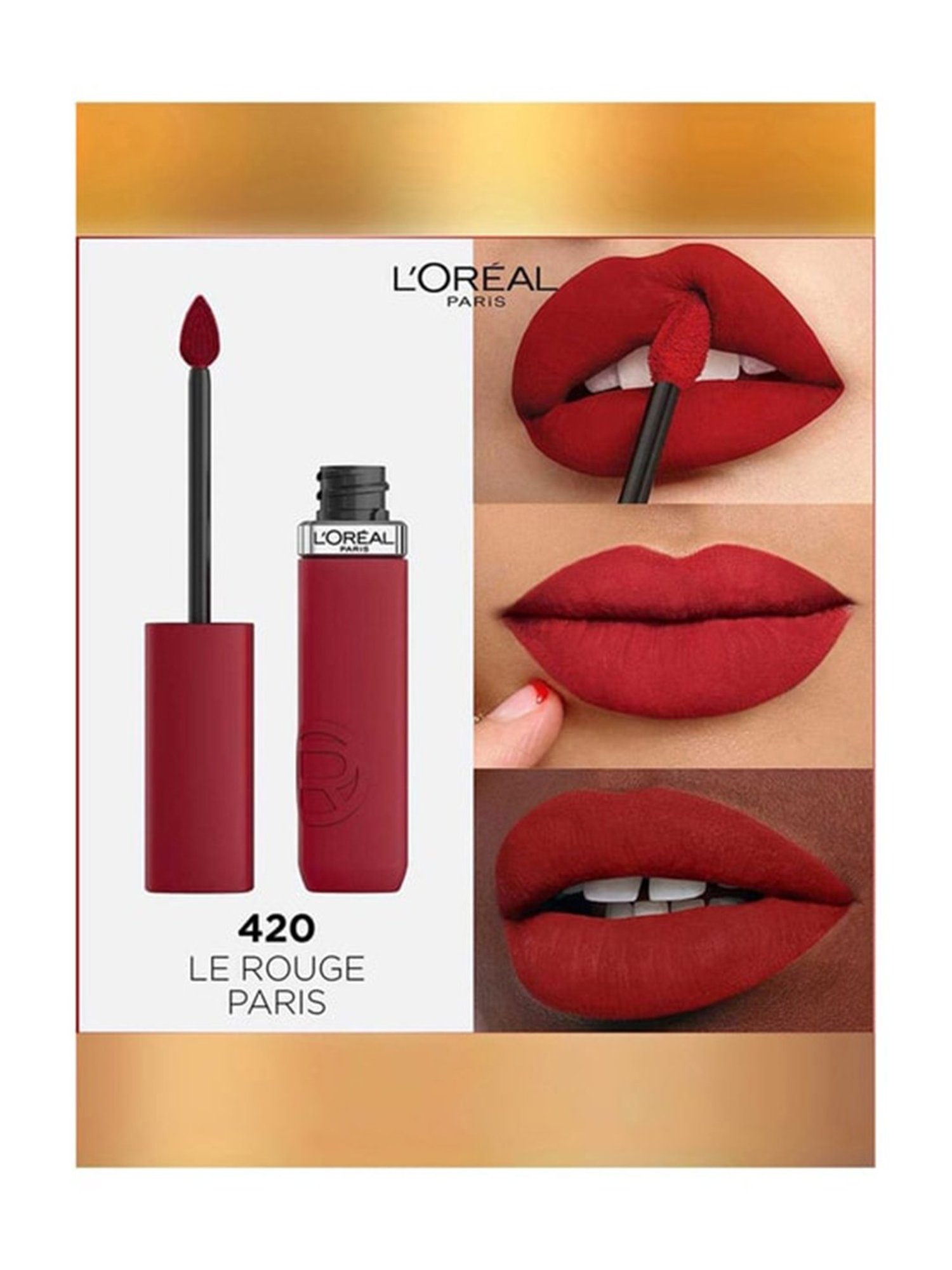 RENEE Stay With Me Matte Lip Color Thirst For Wine - 5 ml