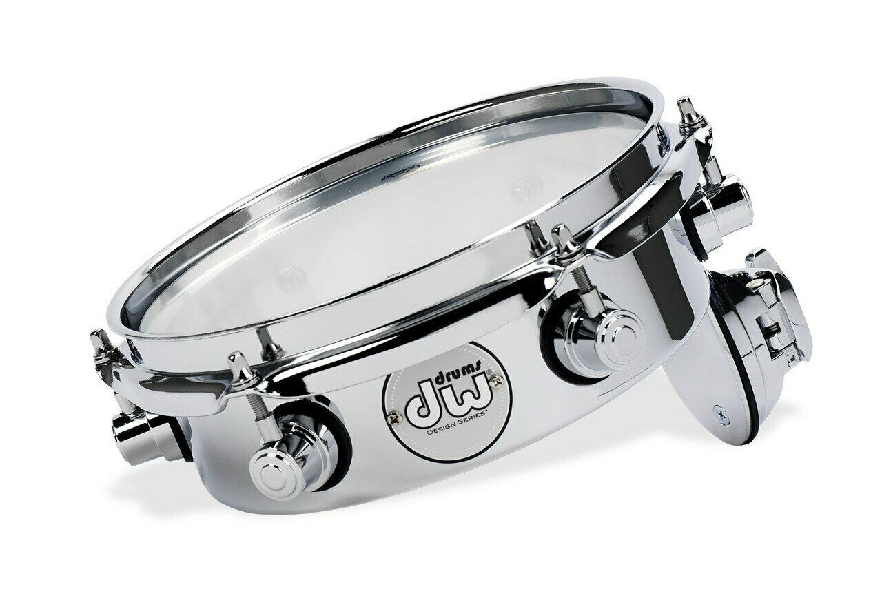 DW Design Piccolo Tom 10x2.5 - Chrome Over Steel