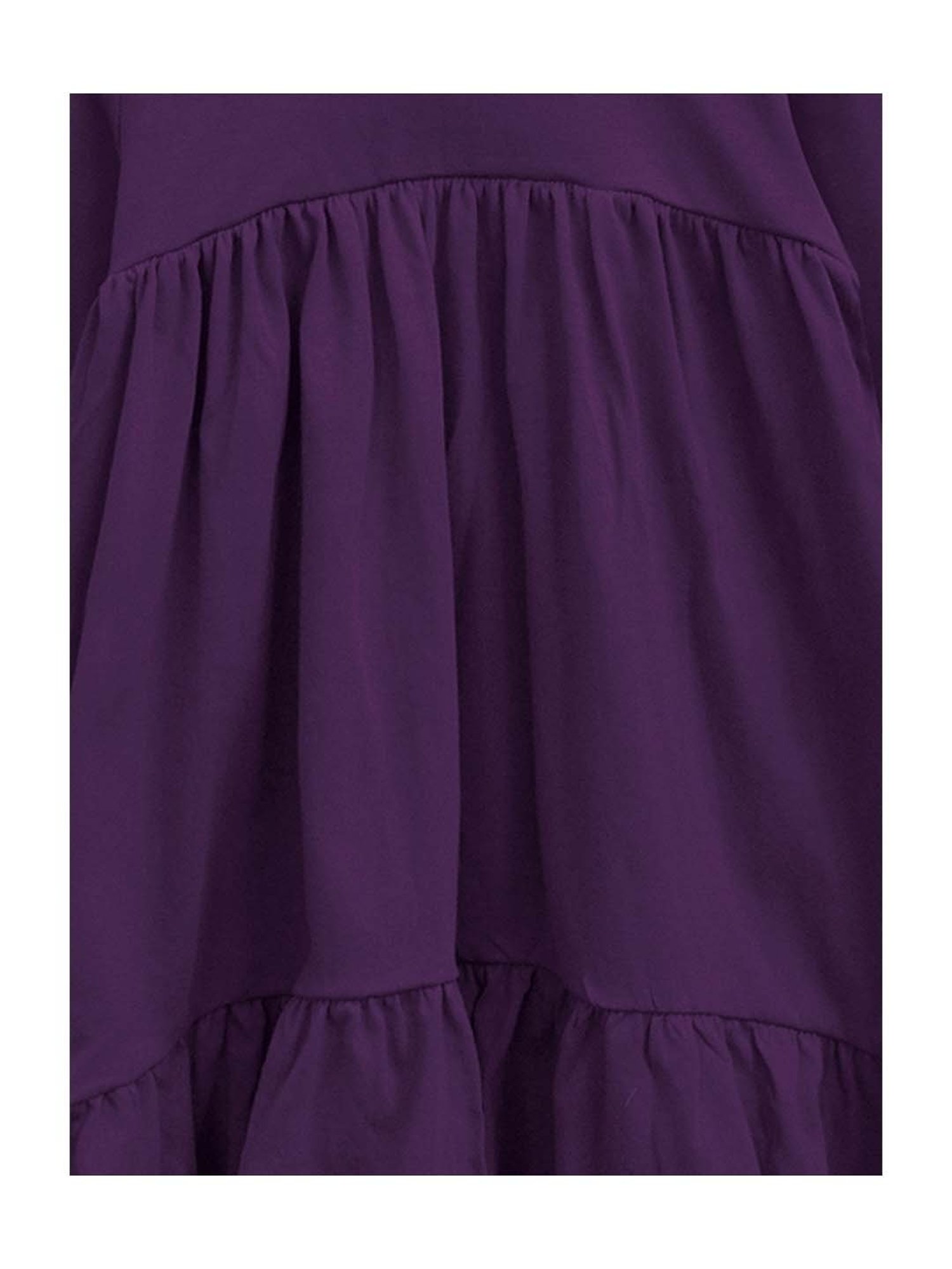 A.T.U.N. Kids Purple Cotton Regular Fit Full Sleeves Dress