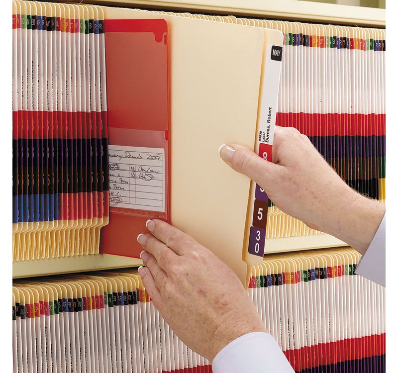 Smead Shelf Folders Straight Cut Single-Ply End Tab Letter Manila 100/Box 24100