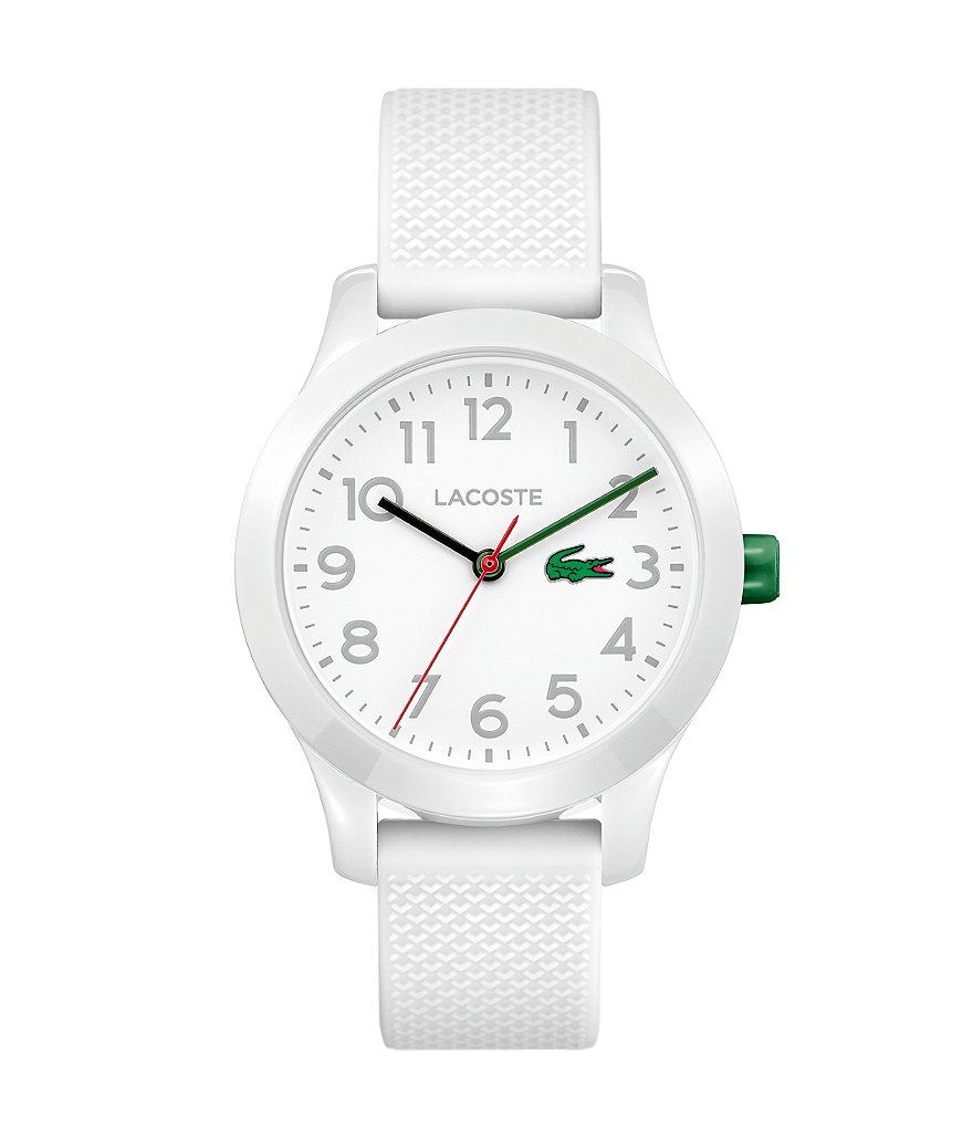 FAO Schwarz Sterling Silver Cross Pendant Necklace with Crystal Stone Accent