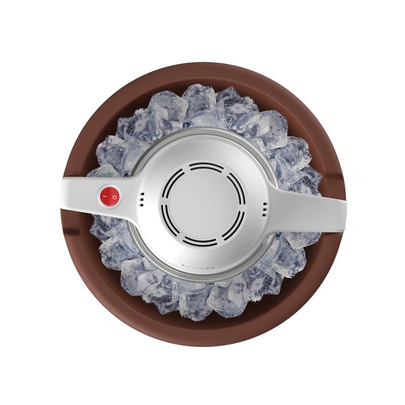 Koji 4qt Bucket Ice Cream Maker - Brown