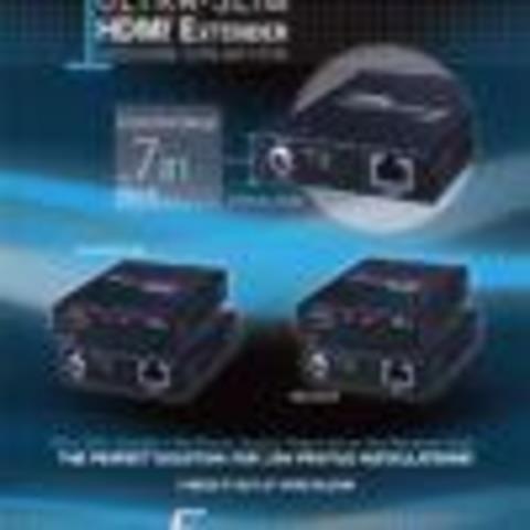 Vanco EVEX2006 Evolution Ultra Slim HDMI Single Cat5e/6 Cable Extender with PoE