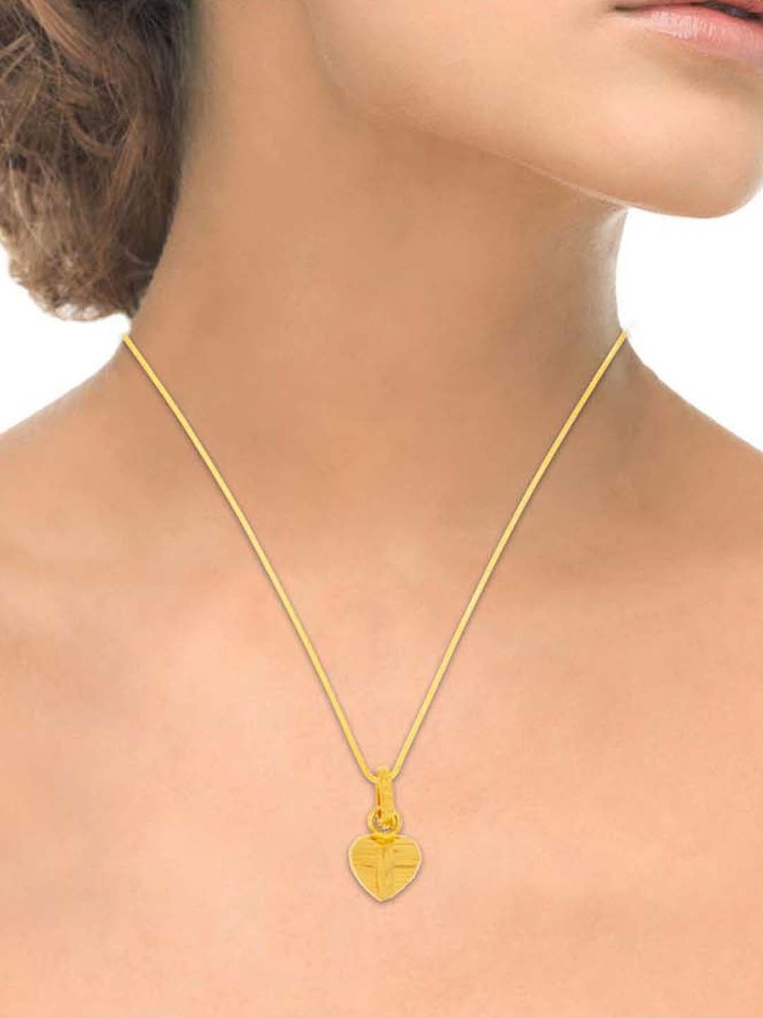 Waman Hari Pethe Jewellers 22k Gold Pendant for Women