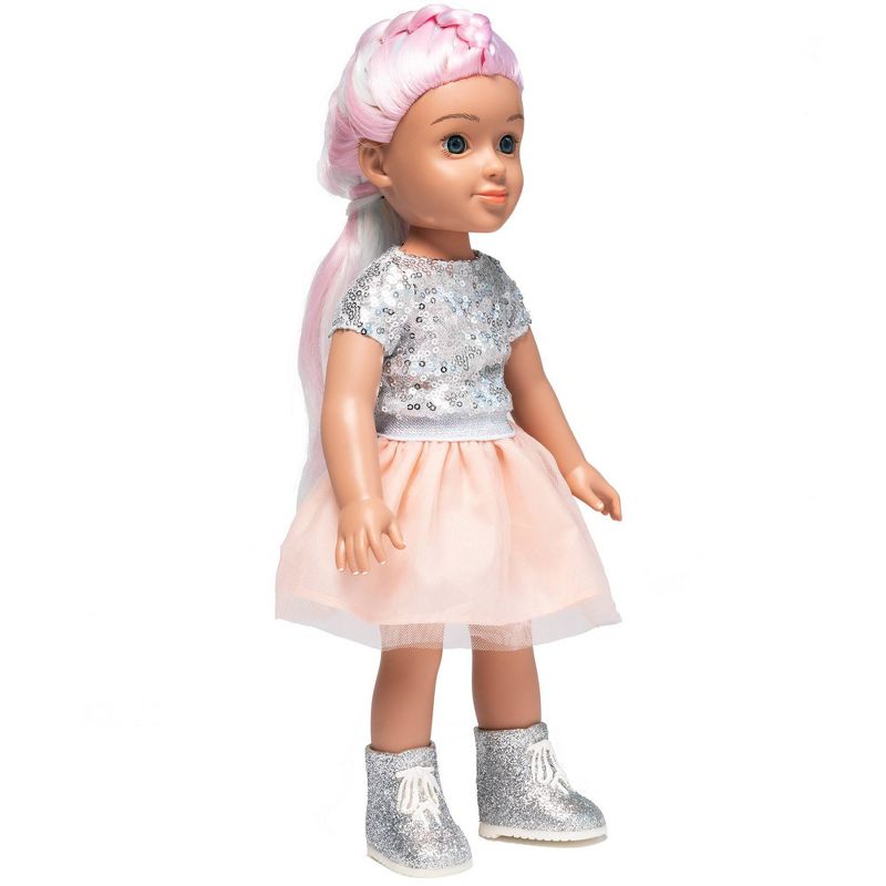 I'M A WOW Ava The Ballerina 14" Fashion Doll with Color-Changing Hair