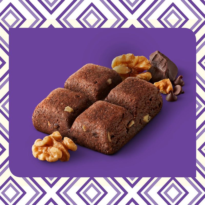 Luna Keto Brownie Bites Walnut Fudge - 4pk