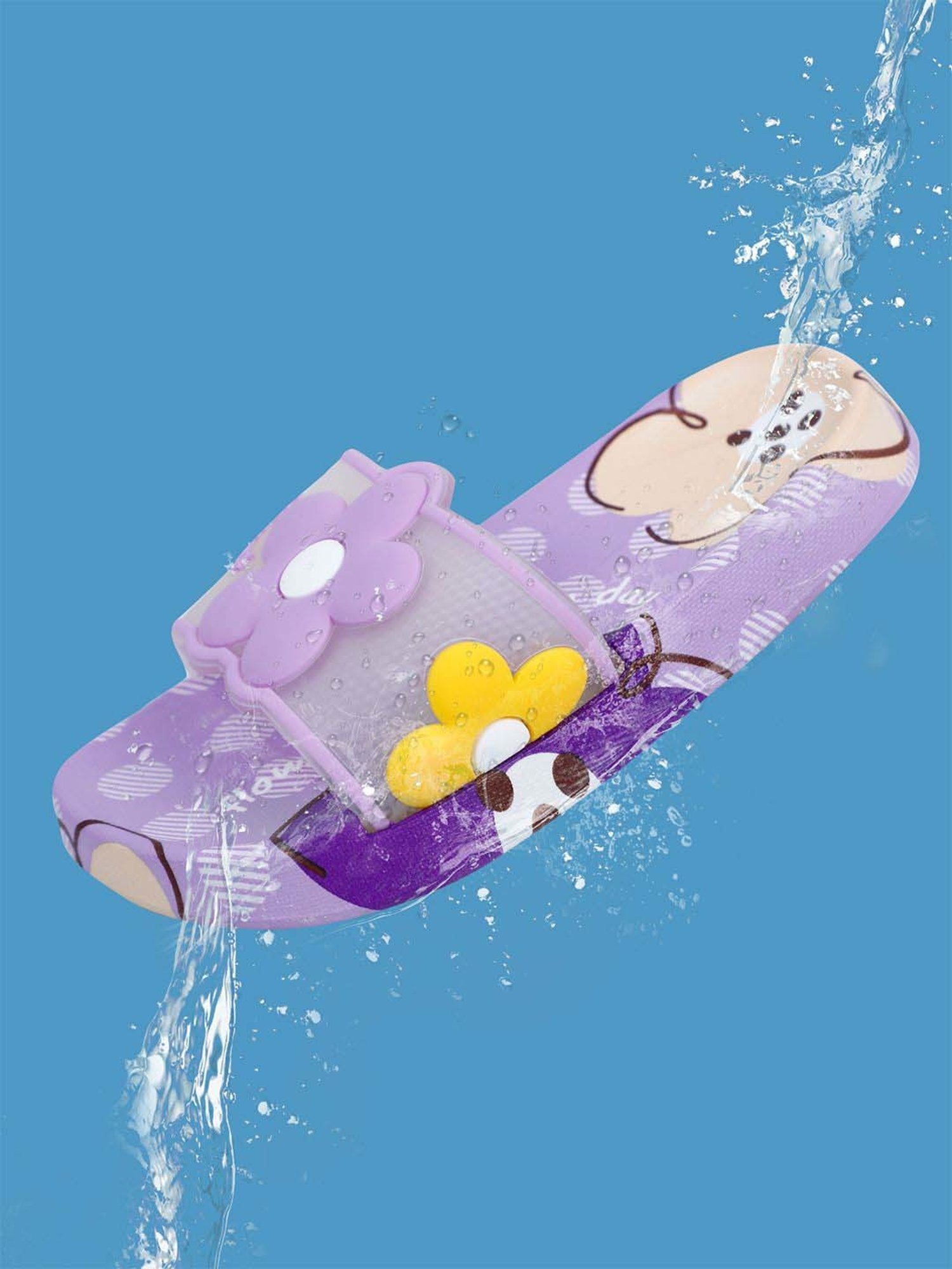 Baby Moo Girls Purple Casual Slip on