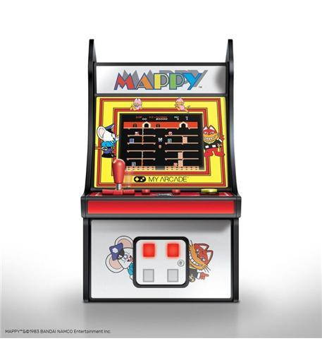 MY ARCADE Bandai Namco MAPPY 6" Micro Arcade Machine Portable Handheld Video Game