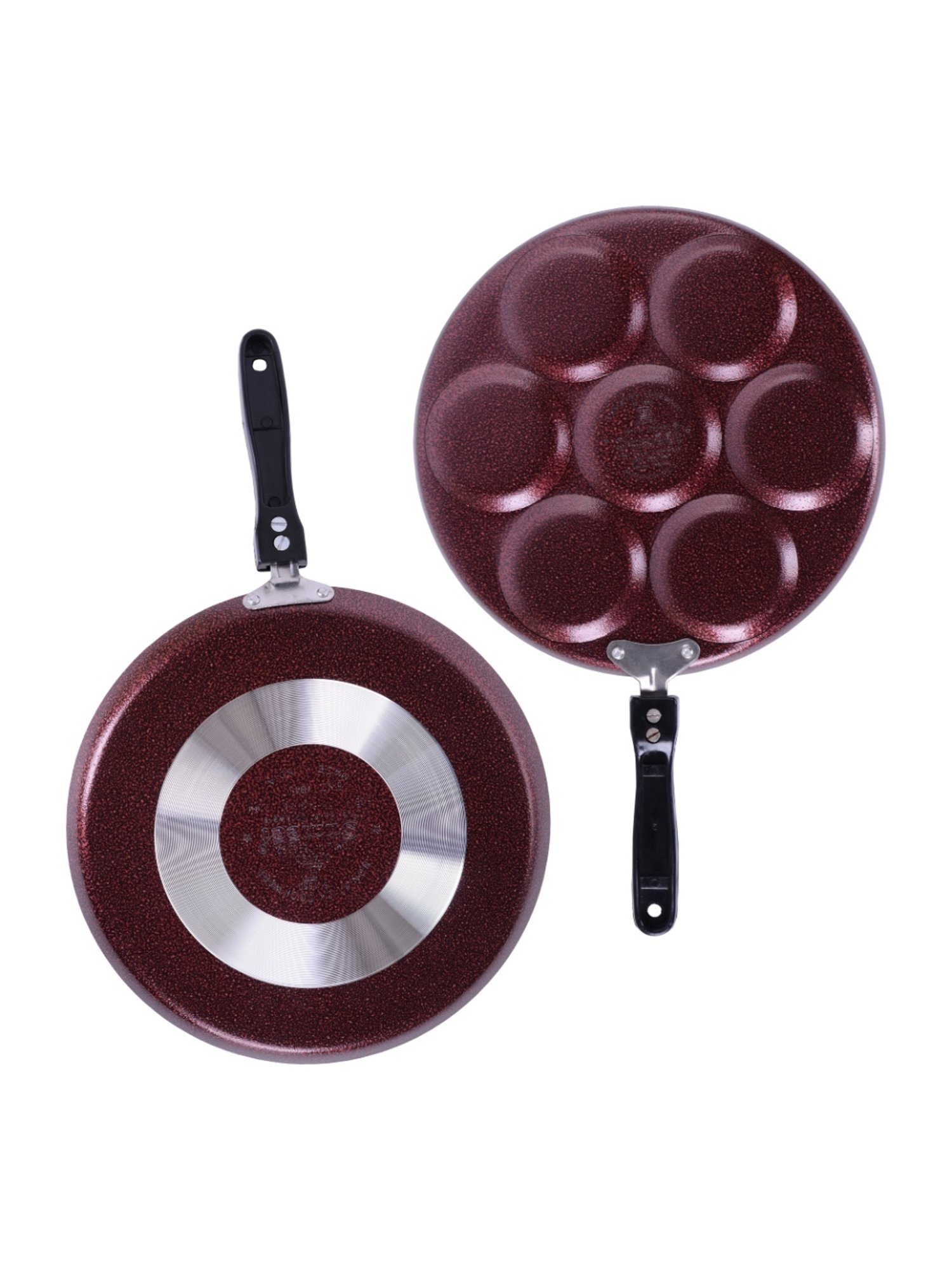 ScanPan Classic Black Recycled Aluminum 2-Piece Fry Pan Set 