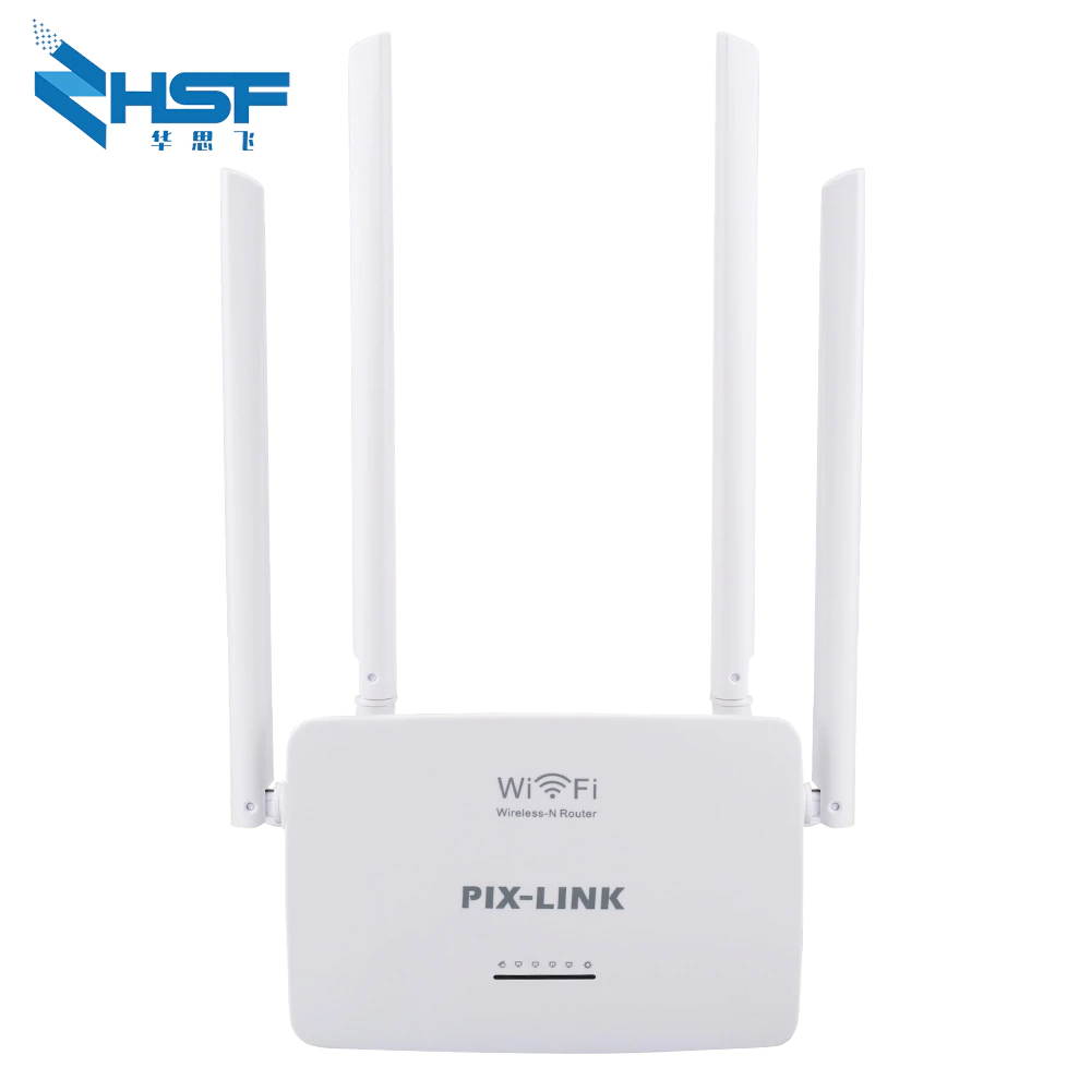 300Mbps wireless WiFi router Wi-Fi repeater Booster 5Ports RJ45 802.11N easy to set up home 4Pcs external antenna up to 32 users