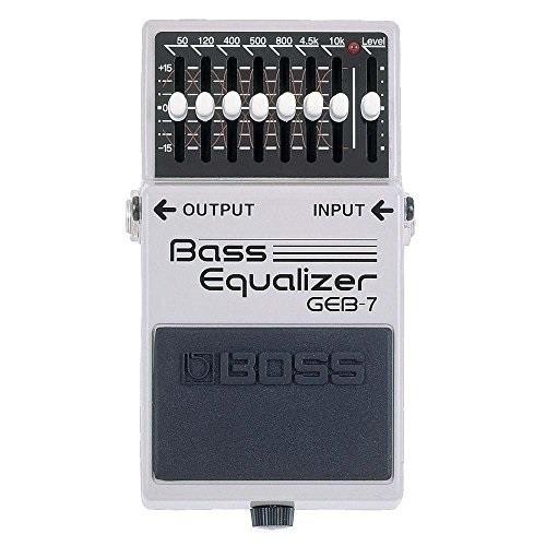 boss geb7 7band bass eq pedal