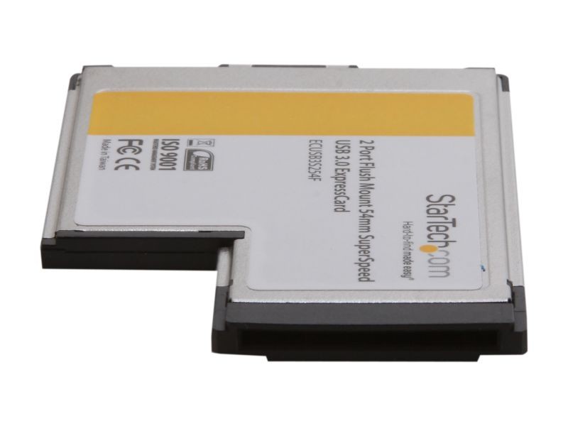 SA SATA3-EC200 6Gbps eSATA III 2 Ports ExpressCard