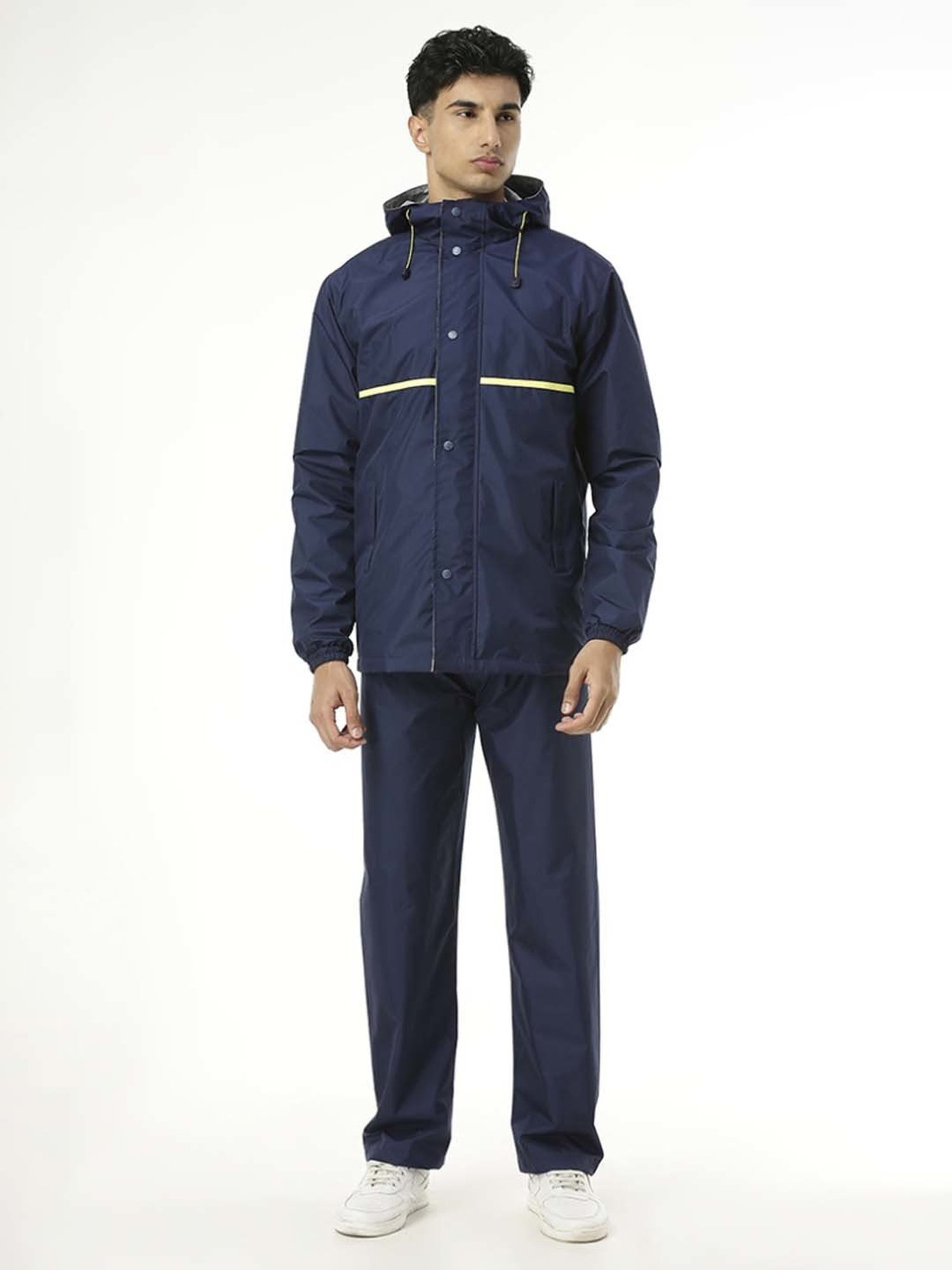 Zeel Navy Raincoat Set