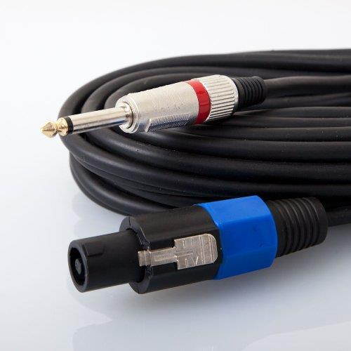 EMB Cable - STQ-16G50FT - Speakon to 1/4 Inch - Real 16GA Patch Cable 50 Feet