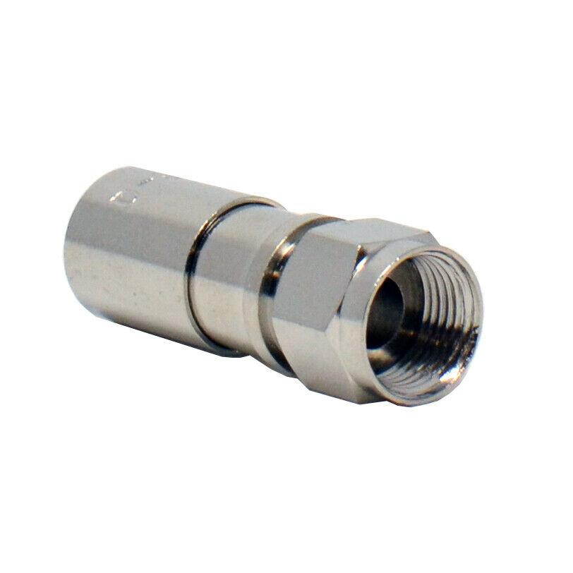15pcs RG6 Dual Shield Coaxial F-Type Compression Connector