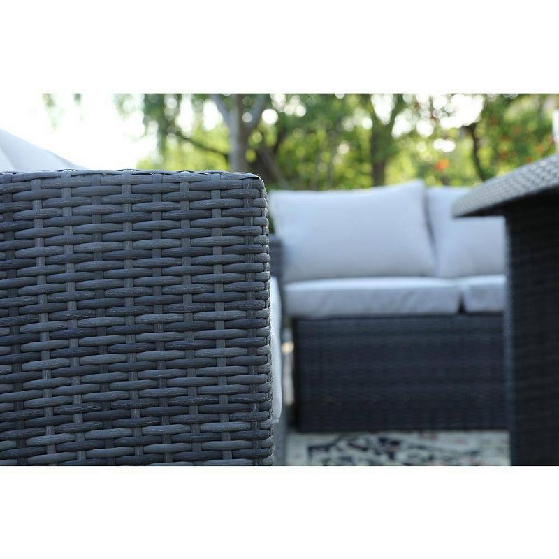 Ivy 8pc Wicker Patio Conversation Set - Direct Wicker