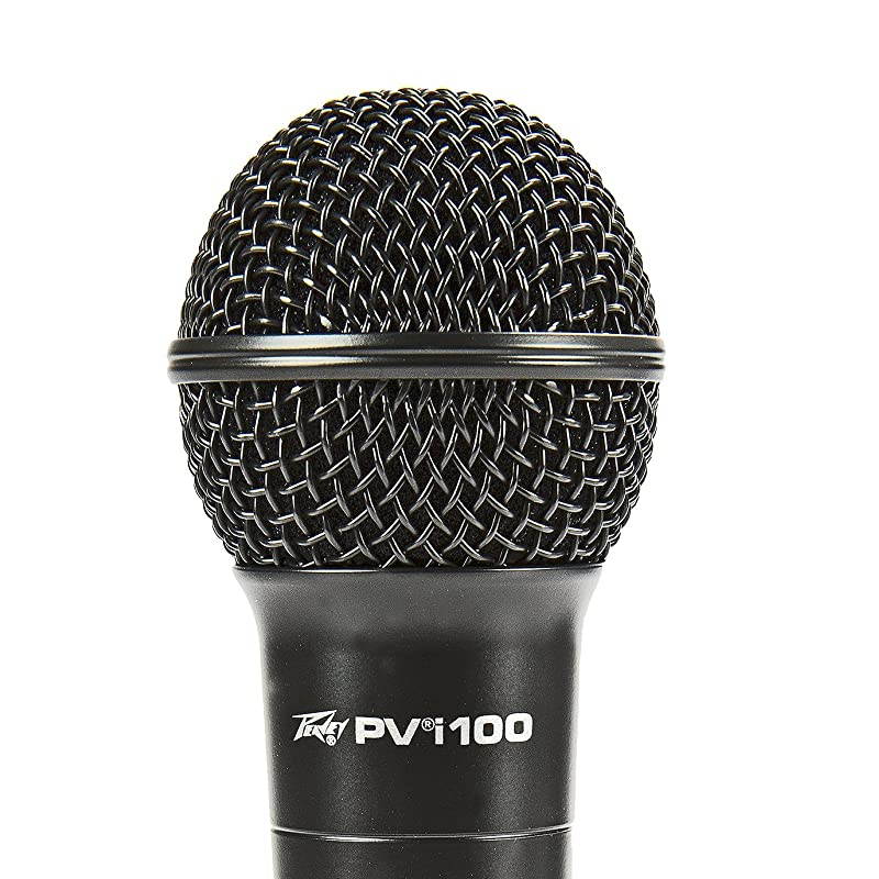 Pvi 100 Dynamic Vocal Cardiod Microphone with XLR Cable and Clip