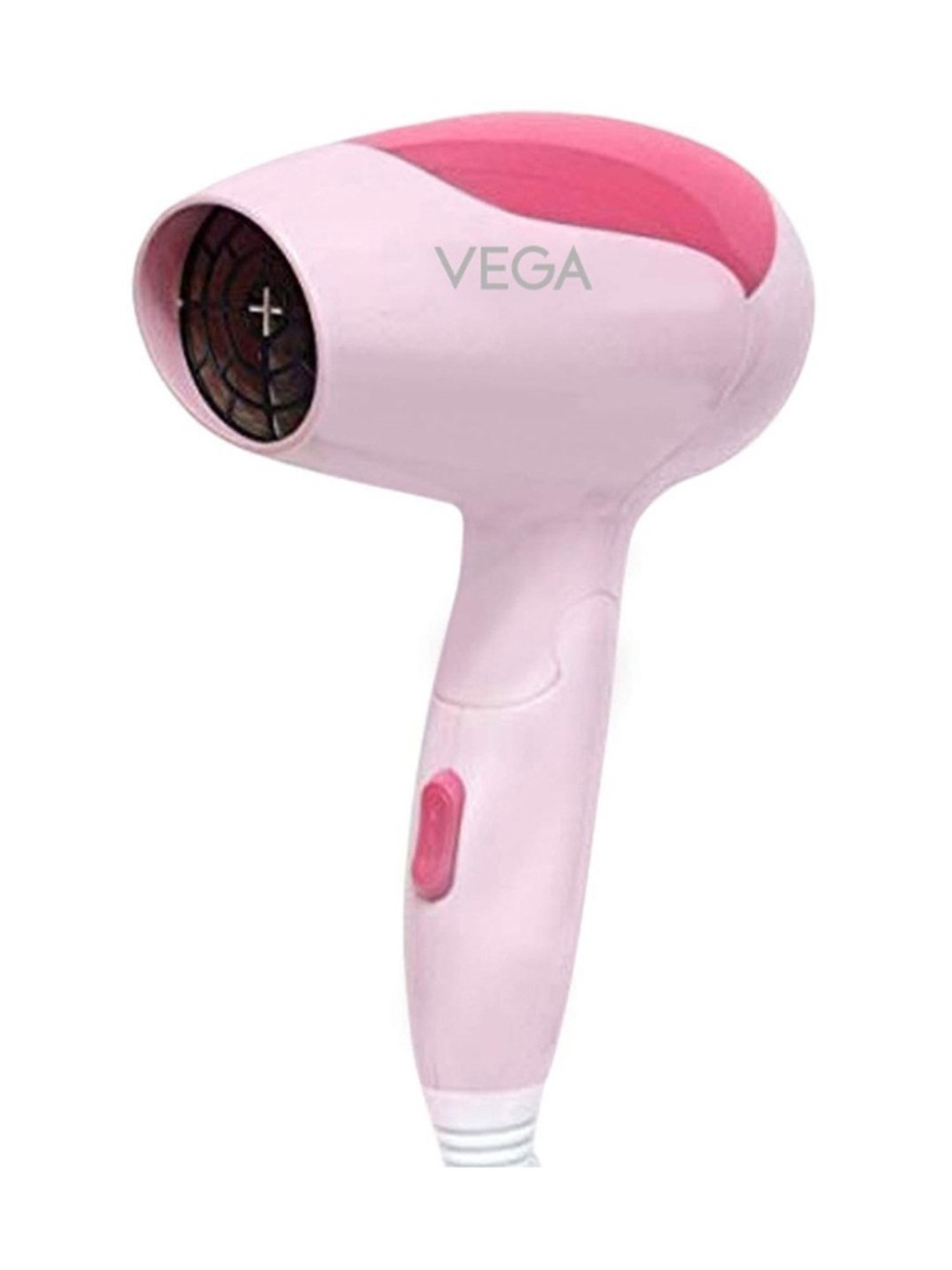 Staunch SHD2011 1600W Compact and Foldable Hair Dryer (White and Pink)
