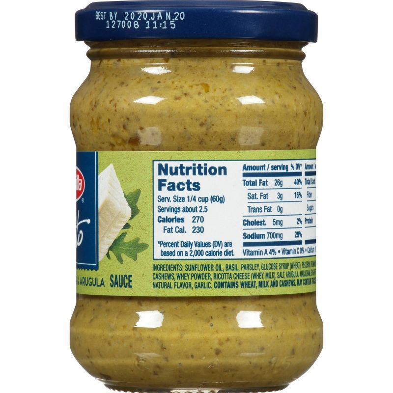 Barilla Creamy Ricotta and Arugula Pesto Sauce - 5.6oz