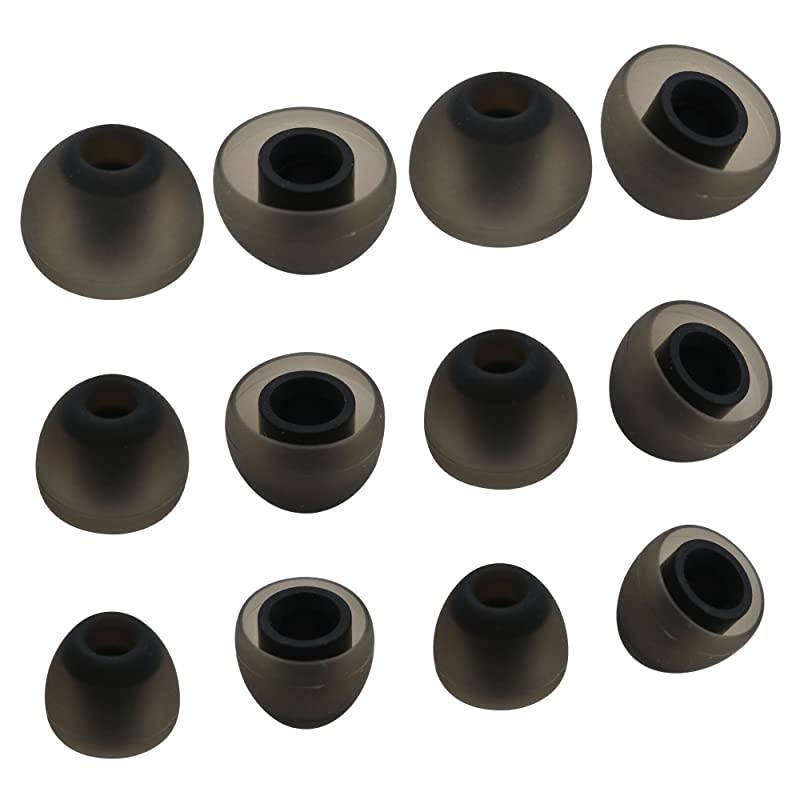 Ear Tip for Jaybird X4 X3 Earphone SML 3 Sizes 6 Pair Soft Silicone Replacement Earbud Tips Fit for Jaybird Bluebud X3 X4 Earphone 6 Pair45mm