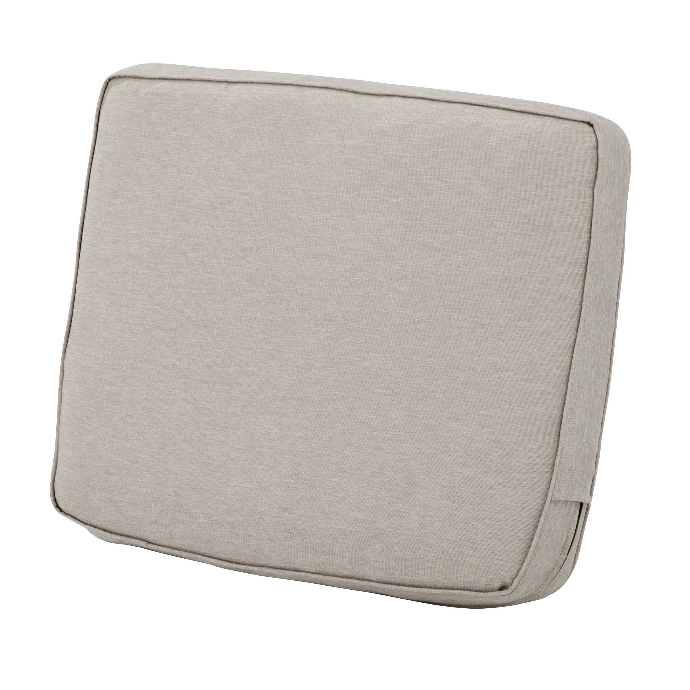 Classic Accessories 62-028-HGREY-EC Montlake FadeSafe Patio Lounge Back Cushion, Heather Grey - 25 x 22 x 4 in.