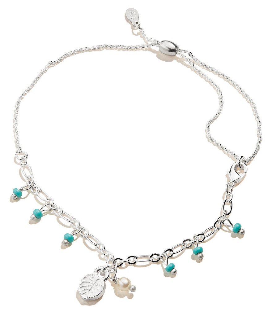 Alex and Ani Trop Palm Leaf Anklet