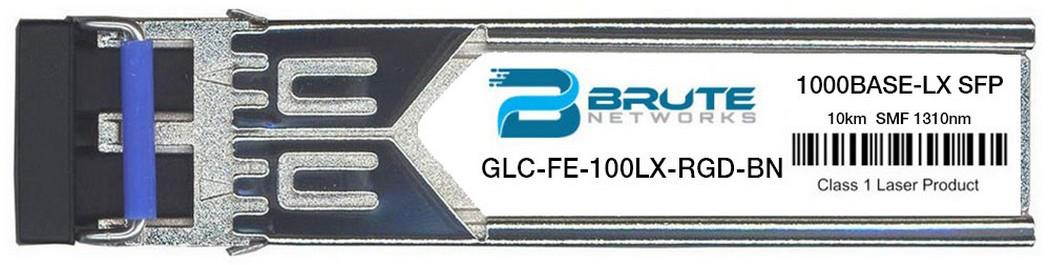 Cisco GLC-FE-100LX-RGD - 100BASE-LX 10km 1310nm SFP (100% Compatible)