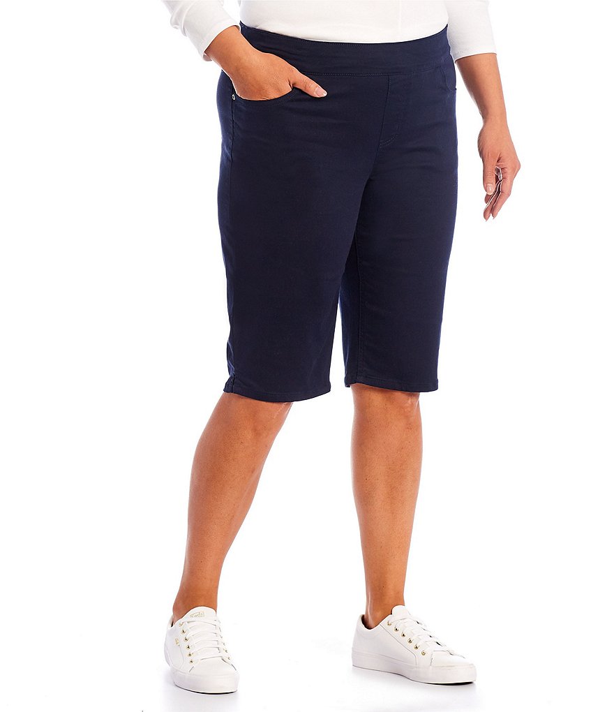 Code Bleu Plus Size Chelsea Bermuda Shorts