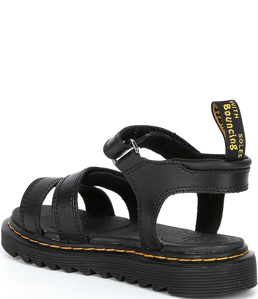 Dr. Martens Girls' Klaire Leather Sandals (Toddler)