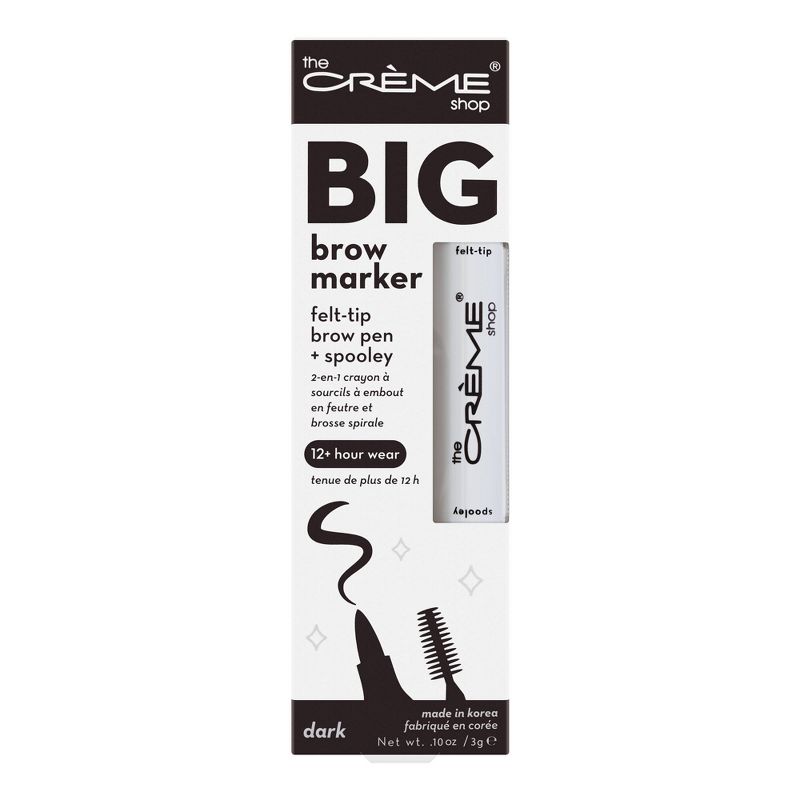 The Crème Shop Big Brow Marker - Dark - 0.10oz