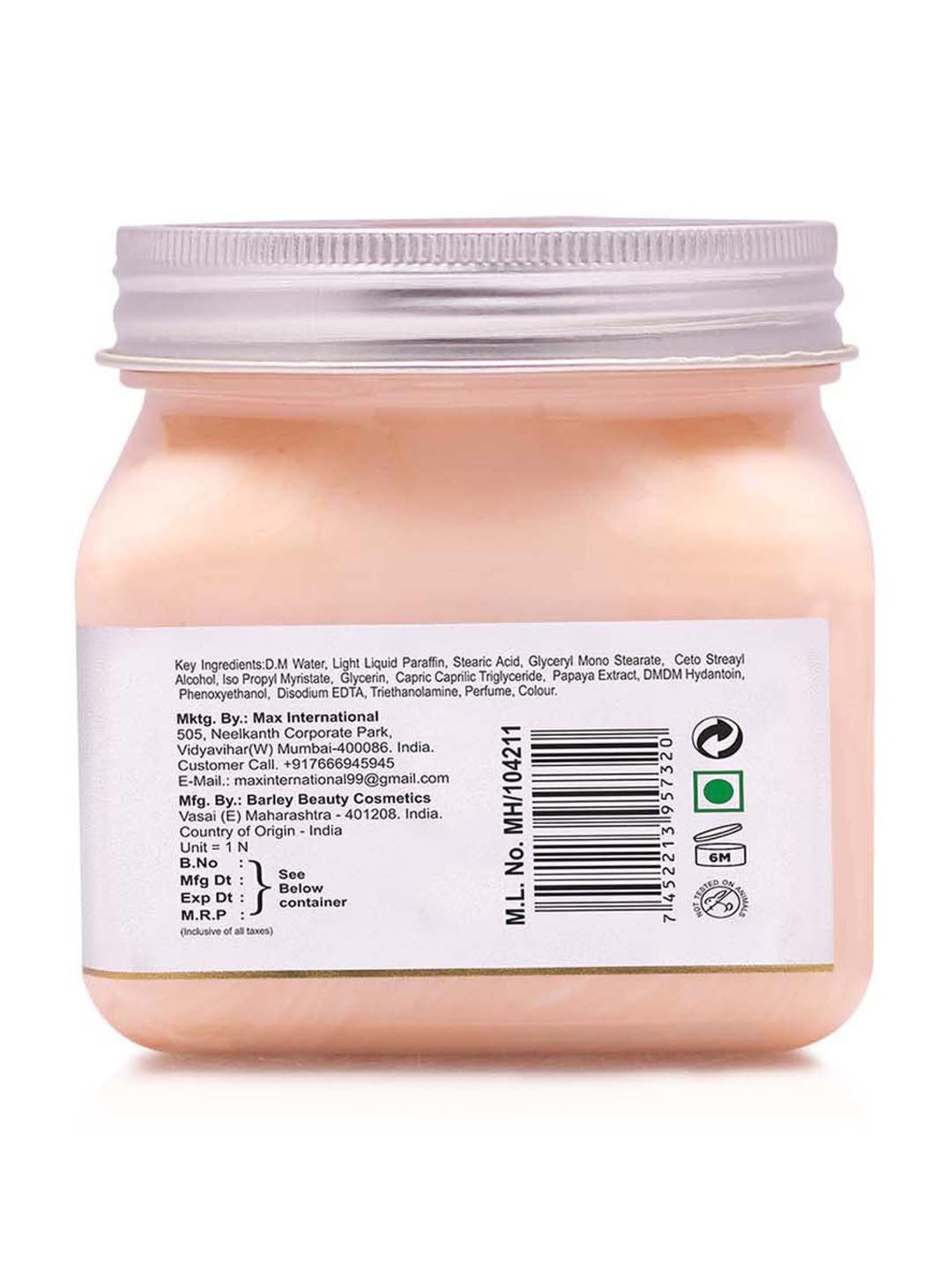 Papaya Nourishing & Smoothing Cream - 380 ml