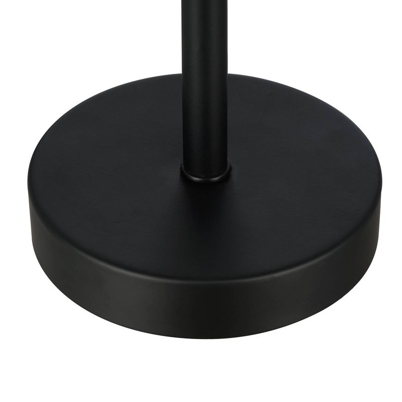 58" 3pc Table/Floor Lamp Sets (Includes LED Light Bulb) Black - Cresswell Lighting