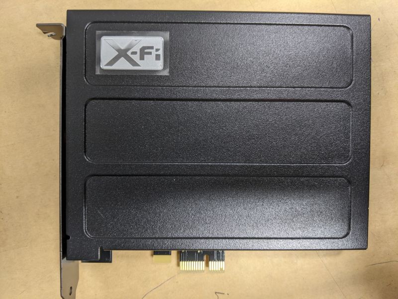 Sound Blaster Audigy Rx - E-mu - Pci Express - 24 Bit - Internal (70sb155000001)