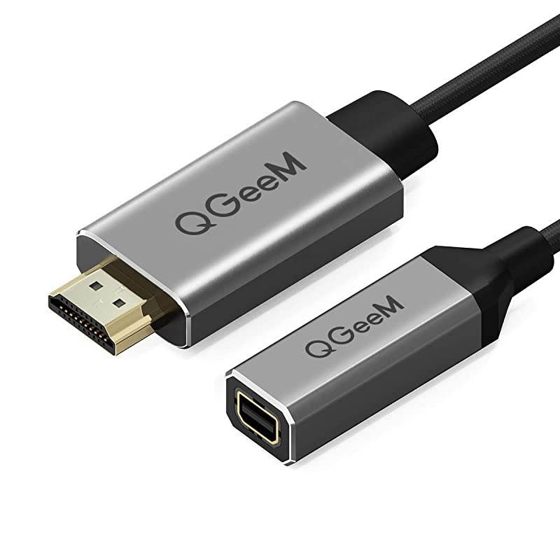 HDMI to Mini DisplayPort Converter Adapter Cable 20Cm 4K x 2K HDMI to Mini DP Adaptor for HDMI Equipped SystemsCompliant with VESA DualMode DisplayPort 12 HDMI 14 and HDCP