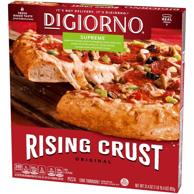 DiGiorno Supreme Frozen Pizza with Rising Crust - 31.5oz