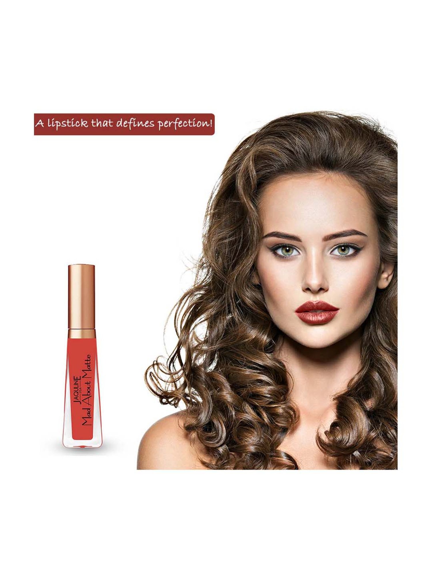 Jaquline USA Mad About Matte Liquid Lipstick LET'S JAM - 6.5 ml