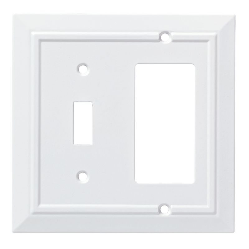 Franklin Brass Classic Architecture Switch/Decorator Wall Plate White